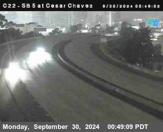 SB 5 at Cesar E Chaves Prkwy