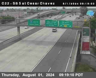 SB 5 at Cesar E Chaves Prkwy