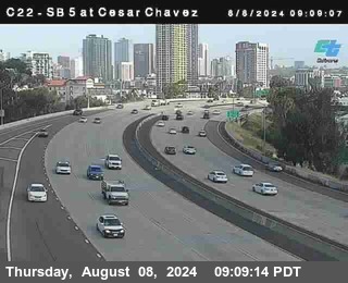 SB 5 at Cesar E Chaves Prkwy