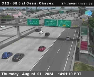 SB 5 at Cesar E Chaves Prkwy