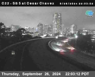 SB 5 at Cesar E Chaves Prkwy