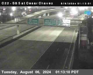 SB 5 at Cesar E Chaves Prkwy