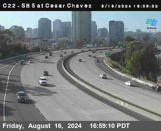 SB 5 at Cesar E Chaves Prkwy