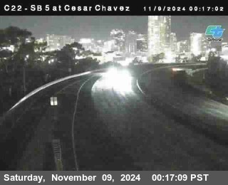 SB 5 at Cesar E Chaves Prkwy