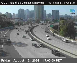 SB 5 at Cesar E Chaves Prkwy