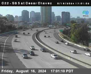 SB 5 at Cesar E Chaves Prkwy