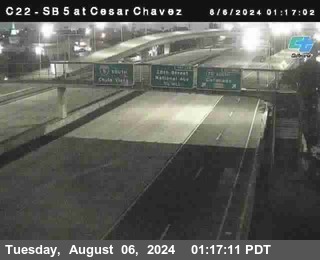 SB 5 at Cesar E Chaves Prkwy