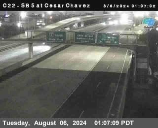 SB 5 at Cesar E Chaves Prkwy