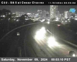 SB 5 at Cesar E Chaves Prkwy