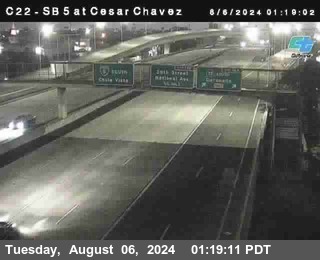 SB 5 at Cesar E Chaves Prkwy