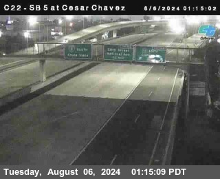 SB 5 at Cesar E Chaves Prkwy