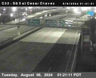 SB 5 at Cesar E Chaves Prkwy