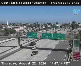 SB 5 at Cesar E Chaves Prkwy