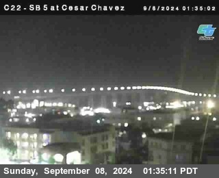 SB 5 at Cesar E Chaves Prkwy