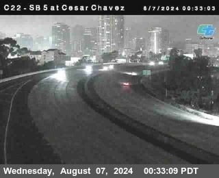 SB 5 at Cesar E Chaves Prkwy