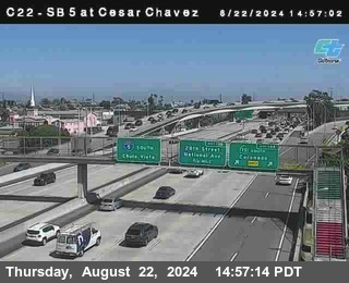 SB 5 at Cesar E Chaves Prkwy