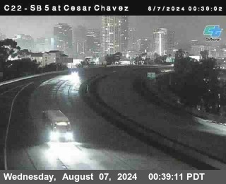 SB 5 at Cesar E Chaves Prkwy