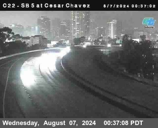 SB 5 at Cesar E Chaves Prkwy