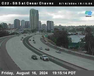 SB 5 at Cesar E Chaves Prkwy