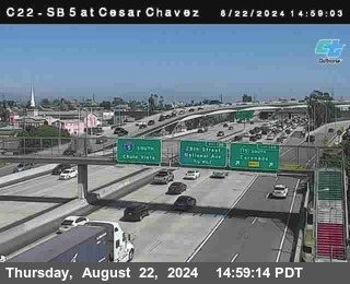 SB 5 at Cesar E Chaves Prkwy