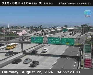 SB 5 at Cesar E Chaves Prkwy