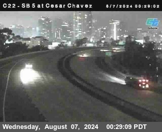 SB 5 at Cesar E Chaves Prkwy