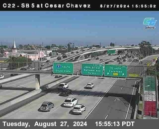 SB 5 at Cesar E Chaves Prkwy