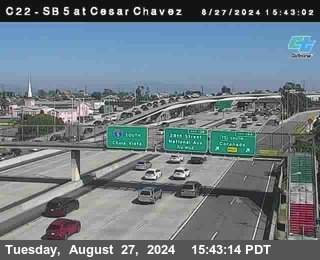 SB 5 at Cesar E Chaves Prkwy