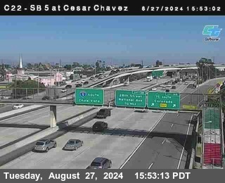 SB 5 at Cesar E Chaves Prkwy