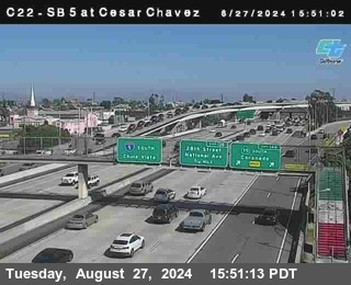 SB 5 at Cesar E Chaves Prkwy