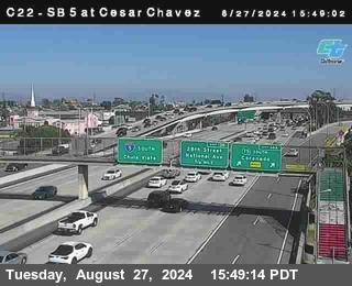 SB 5 at Cesar E Chaves Prkwy