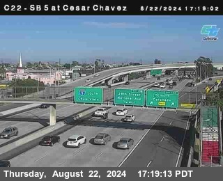 SB 5 at Cesar E Chaves Prkwy