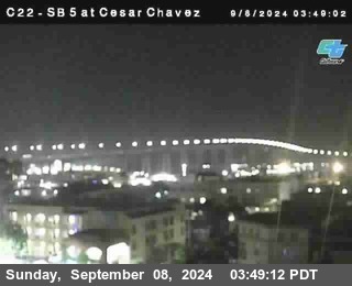 SB 5 at Cesar E Chaves Prkwy