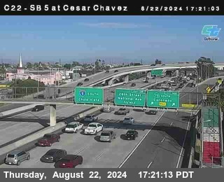 SB 5 at Cesar E Chaves Prkwy