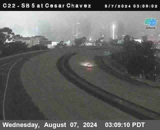 SB 5 at Cesar E Chaves Prkwy