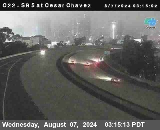 SB 5 at Cesar E Chaves Prkwy