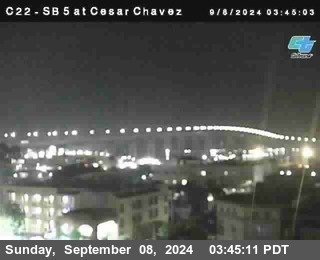 SB 5 at Cesar E Chaves Prkwy