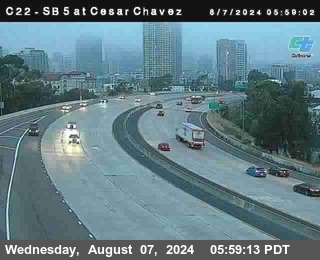 SB 5 at Cesar E Chaves Prkwy