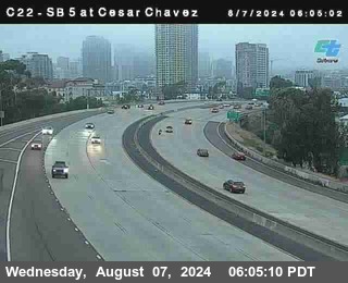 SB 5 at Cesar E Chaves Prkwy