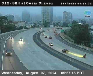 SB 5 at Cesar E Chaves Prkwy