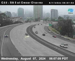 SB 5 at Cesar E Chaves Prkwy