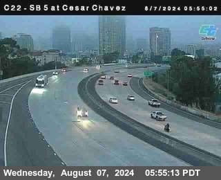 SB 5 at Cesar E Chaves Prkwy