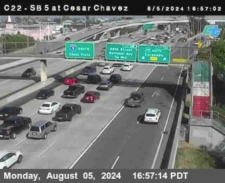 SB 5 at Cesar E Chaves Prkwy