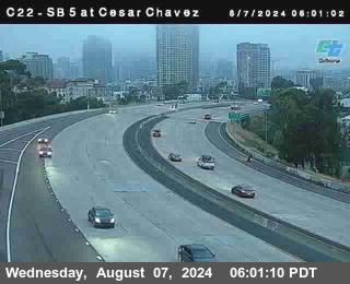 SB 5 at Cesar E Chaves Prkwy