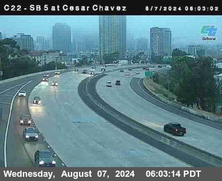 SB 5 at Cesar E Chaves Prkwy