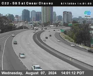 SB 5 at Cesar E Chaves Prkwy