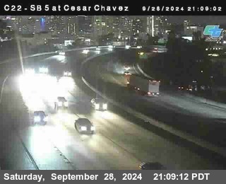 SB 5 at Cesar E Chaves Prkwy