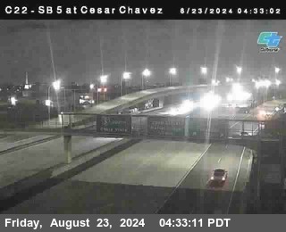 SB 5 at Cesar E Chaves Prkwy