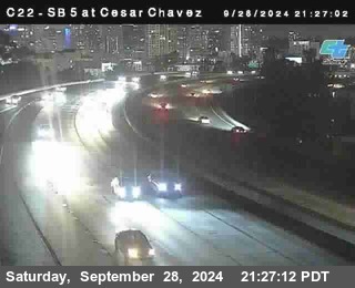 SB 5 at Cesar E Chaves Prkwy