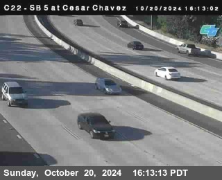 SB 5 at Cesar E Chaves Prkwy